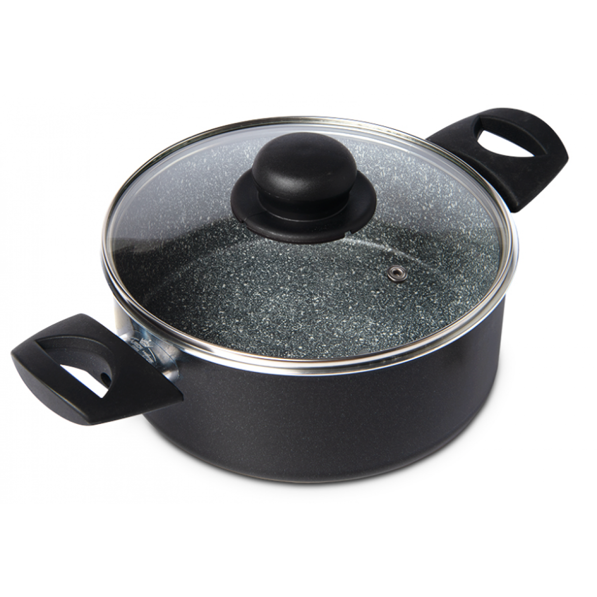 Piardi Home 16cm 電磁爐/明火適用 七層複合鋼系列 雙耳易潔煲 (附鍋蓋) - 意大利製造